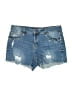 Unionbay Blue Denim Shorts Size 16 - photo 1