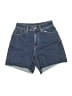 Express Blue Denim Shorts Size 4 - photo 1