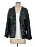 Gap 100% Polyester Metallic Silver Blazer Size S - photo 1