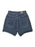 Express Blue Denim Shorts Size 4 - photo 2