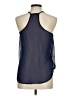 Mine 100% Polyester Blue Sleeveless Blouse Size M - photo 2