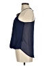 Mine 100% Polyester Blue Sleeveless Blouse Size M - photo 5