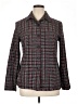 Versailles Plaid Burgundy Blazer Size 14 (tall) - photo 1