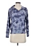 Knox Rose Tie-dye Blue Sweatshirt Size S - photo 1