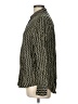 J.Crew 100% Viscose Print Black Long Sleeve Blouse Size L - photo 5