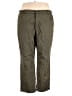 Basic Editions Green Khakis Size 26 waist - photo 1