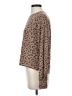Abercrombie & Fitch Animal Print Brown Pullover Sweater Size XS - photo 5