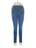 Topshop Solid Blue Jeans Size 28 waist - photo 1