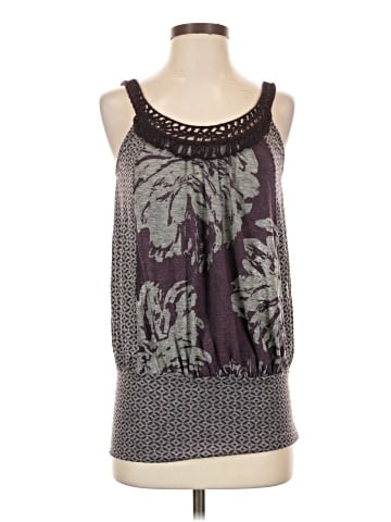 Language Sleeveless Blouse (view 1)