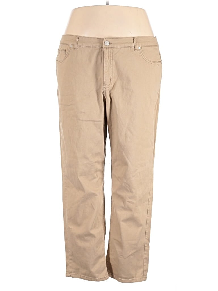 Pre-owned Just My Size Khaki Pant In Tan