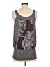 Language Gray Sleeveless Blouse Size XS - photo 2