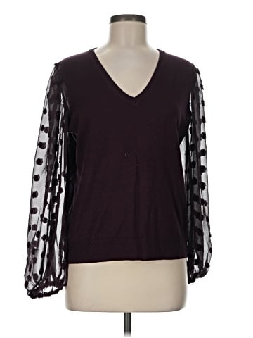 Adrianna Papell Long Sleeve Blouse (view 1)