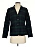 Talbots Plaid Green Blazer Size 4 Petite - photo 1