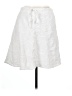 Max Studio 100% Cotton White Formal Skirt Size L - photo 1