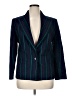 Michelle Stuart Stripes Teal Blazer Size 14 - photo 1