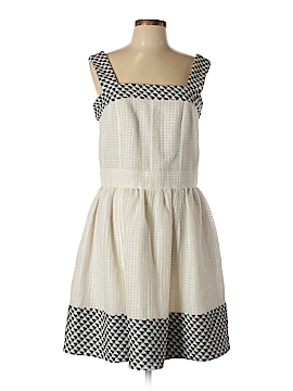 Chanel Print White Casual Dress Size 44 (FR) - 78% off