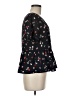 Sienna Sky 100% Polyester Black Short Sleeve Top Size M - photo 4