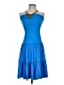 Moda International Blue Cocktail Dress Size XXS - photo 1