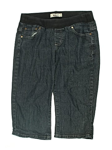 Karen T. Denim Shorts (view 1)