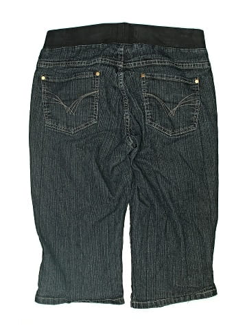 Karen T. Denim Shorts (view 2)