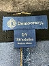 Democracy Color Block Blue Jeans Size 14 - photo 7