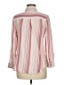 Ruff Hewn Stripes Pink Long Sleeve Button-Down Shirt Size M - photo 2