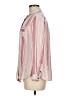 Ruff Hewn Stripes Pink Long Sleeve Button-Down Shirt Size M - photo 5