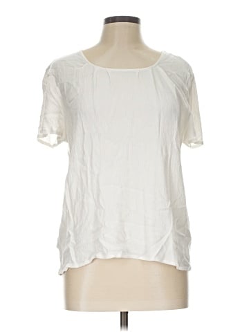 Ann Taylor Short Sleeve Blouse (view 1)