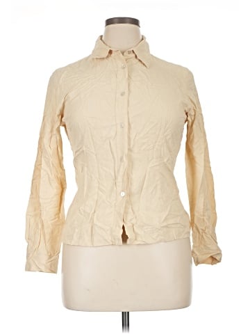 Lord & Taylor Long Sleeve Silk Top (view 1)