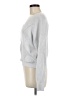 Pink Rose Chevron-herringbone Silver Pullover Sweater Size M - photo 5