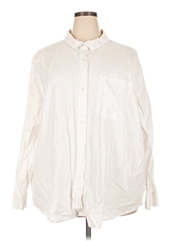 Divided by H&M Long Sleeve Button-Down Shirt (view 1)