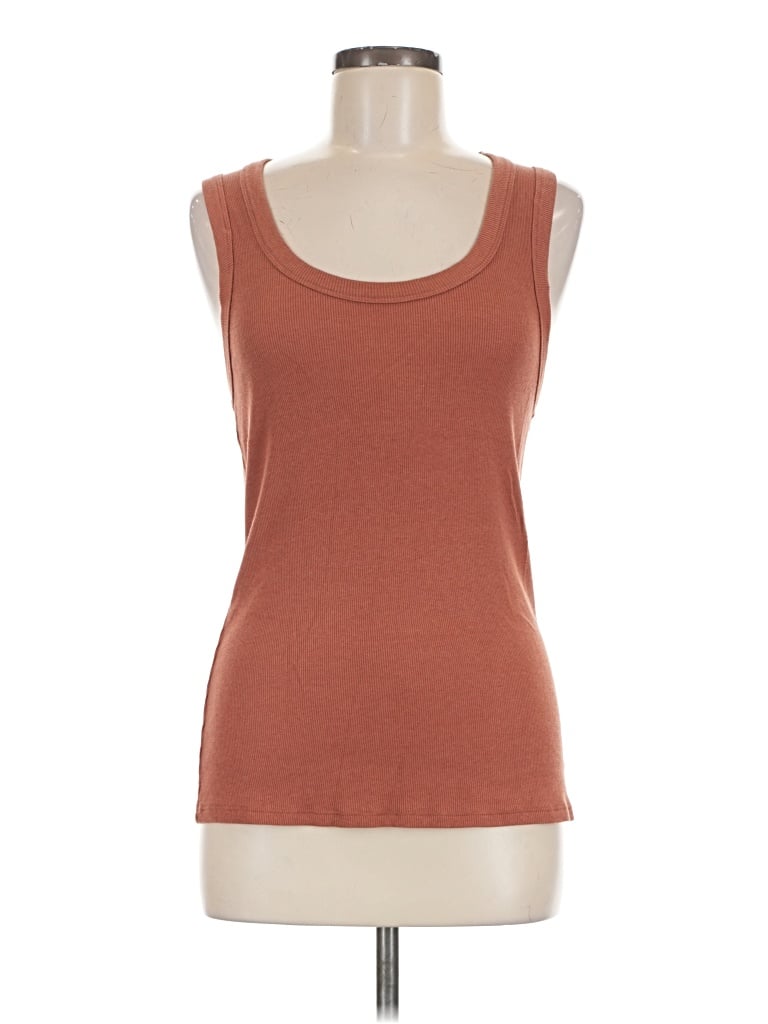 Pre-owned Dip Sleeveless T-shirt In Brown
