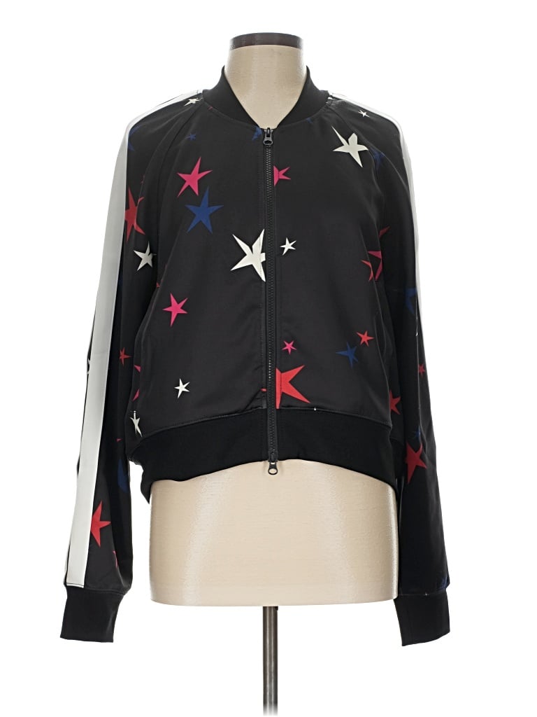 Pre-owned Pam & Gela Track Jacket In Black