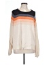 Rip Curl Color Block Ivory Pullover Sweater Size L - photo 1