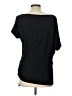 INC International Concepts Black Short Sleeve Top Size L - photo 2