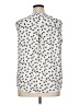 Talbots 100% Polyester White Sleeveless Blouse Size 1X - photo 2
