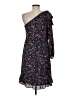 J.Crew 100% Polyester Blue Cocktail Dress Size 8 - photo 2
