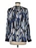Vince Camuto 100% Polyester Blue Long Sleeve Blouse Size M - photo 2