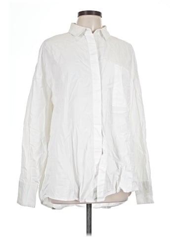 ASOS Design Long Sleeve Button-Down Shirt (view 1)