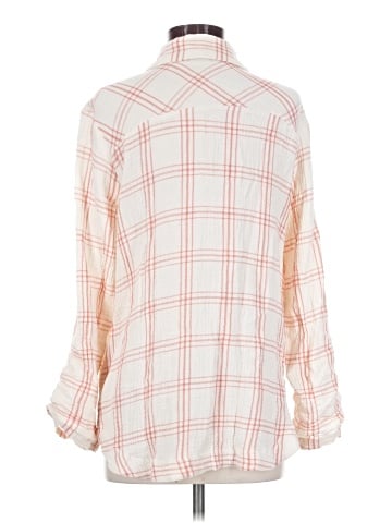 Mystree Long Sleeve Button-Down Shirt (view 2)