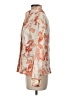 Coldwater Creek Floral Orange Jacket Size 6 - photo 5
