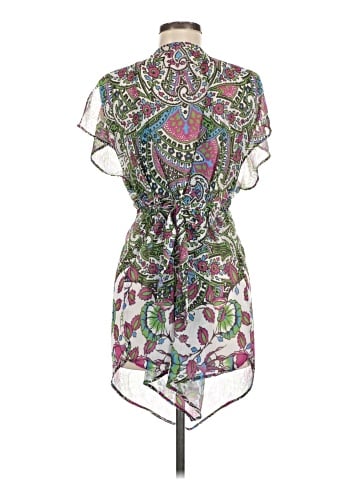 BECCA® by Rebecca Virtue Short Sleeve Blouse (view 2)