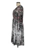 Boston Proper Paisley Gray Casual Dress Size L - photo 5