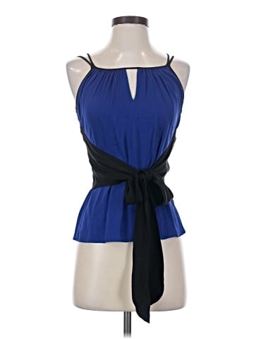 Elie Tahari Sleeveless Silk Top (view 1)