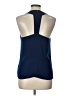Naked Zebra 100% Polyester Blue Sleeveless Blouse Size L - photo 2