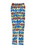 Lularoe Print Blue Leggings Size 8 - 14 - photo 1