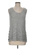 Vince Camuto Gray Sleeveless Top Size M - photo 1
