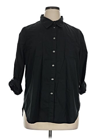 Wendy Williams 3/4 Sleeve Button-Down Shirt (view 1)
