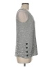 Vince Camuto Gray Sleeveless Top Size M - photo 4