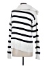 English Factory Stripes White Pullover Sweater Size S - photo 2